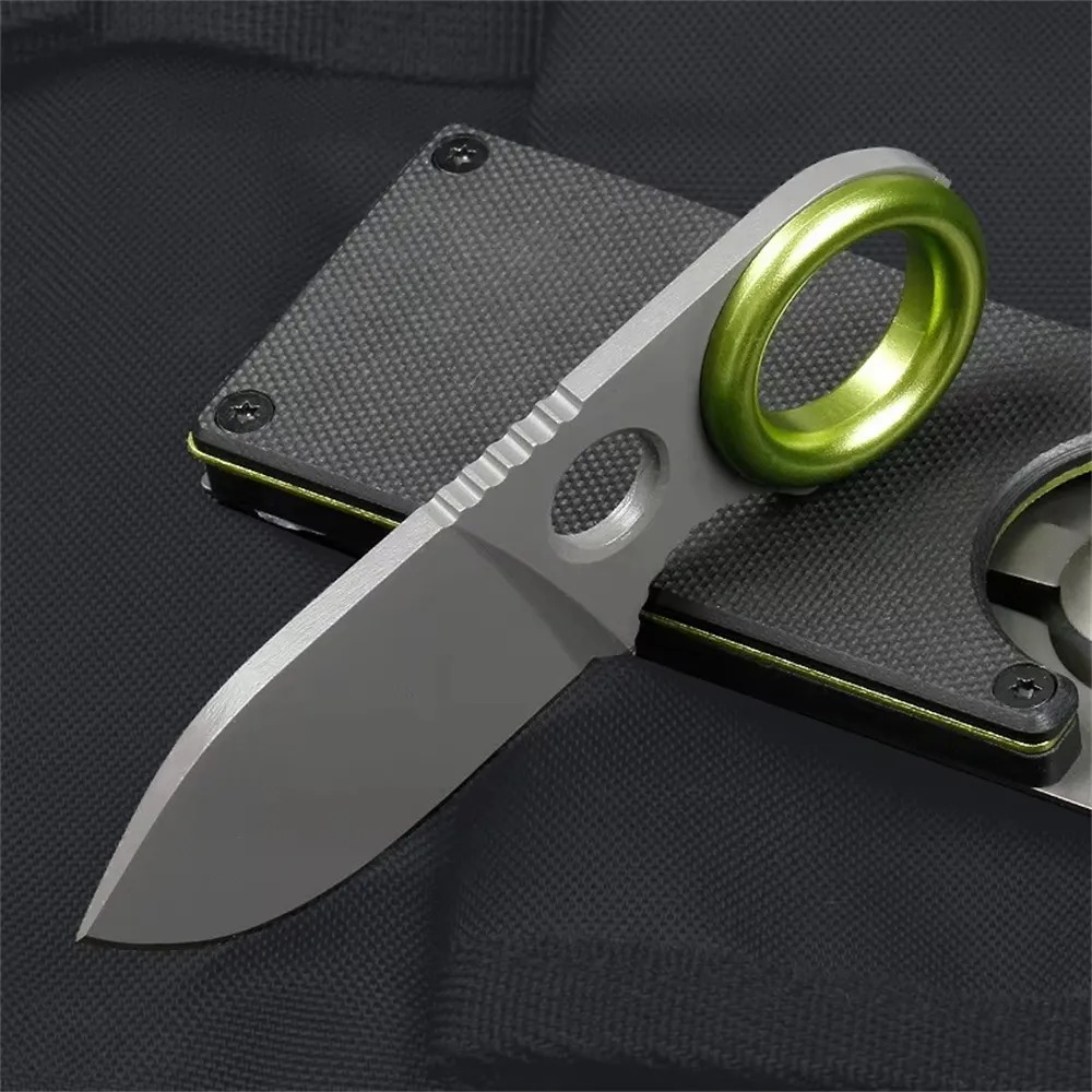 Edc Carry Fixed Blade Knife - Mini Coltello a Lama Fissa in