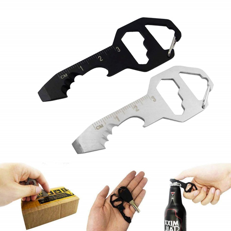 Edc Carry All - Multiutensile apribottiglie, gadget EDC in acciaio