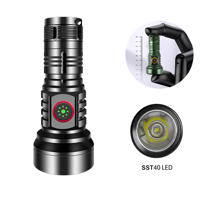 Edc Day Carry - Torcia a LED SST40 Type-C USB