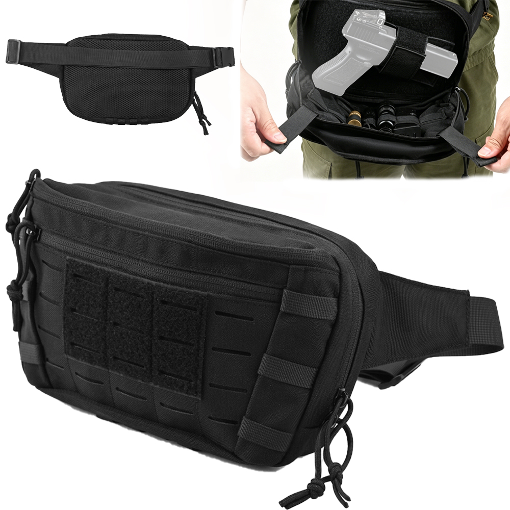 Edc Concealed Carry Holster - Borsa Tattica da Cintura per Pistola,