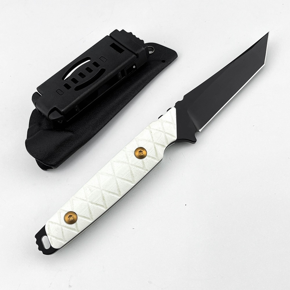 Edc Carry Fixed Blade Knife - Nuovo Coltello a Lama Fissa con