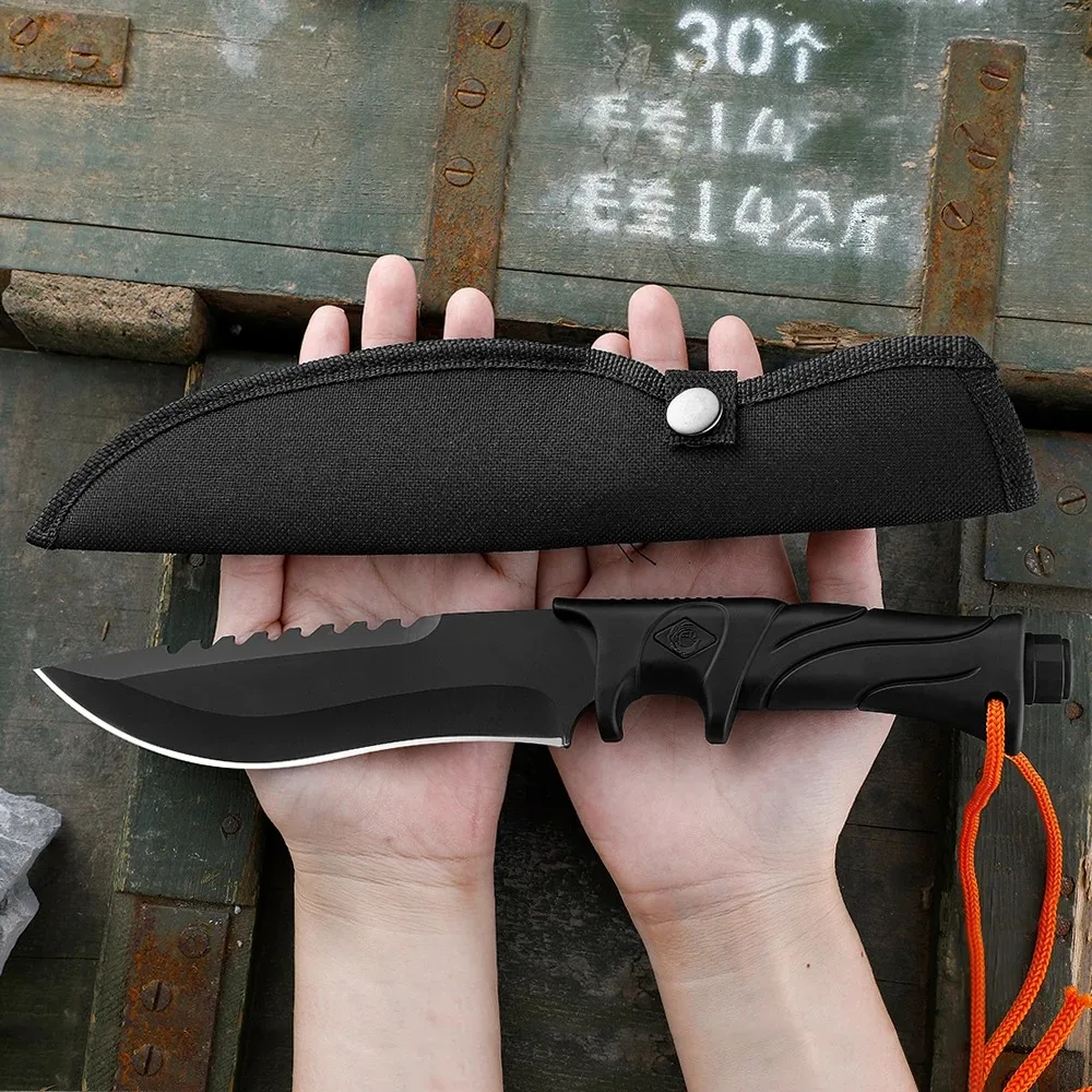 Edc Carry Fixed Blade Knife - Coltello a lama fissa ad alta