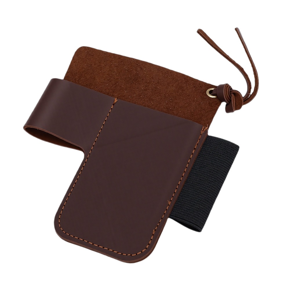 Edc Carry Belt Leather - Fodero Multifunzione in Pelle Bovina Resistente