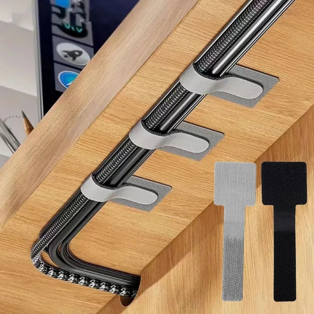Gear Tie Reusable - Fascette per Cavi Autoadesive Riutilizzabili con