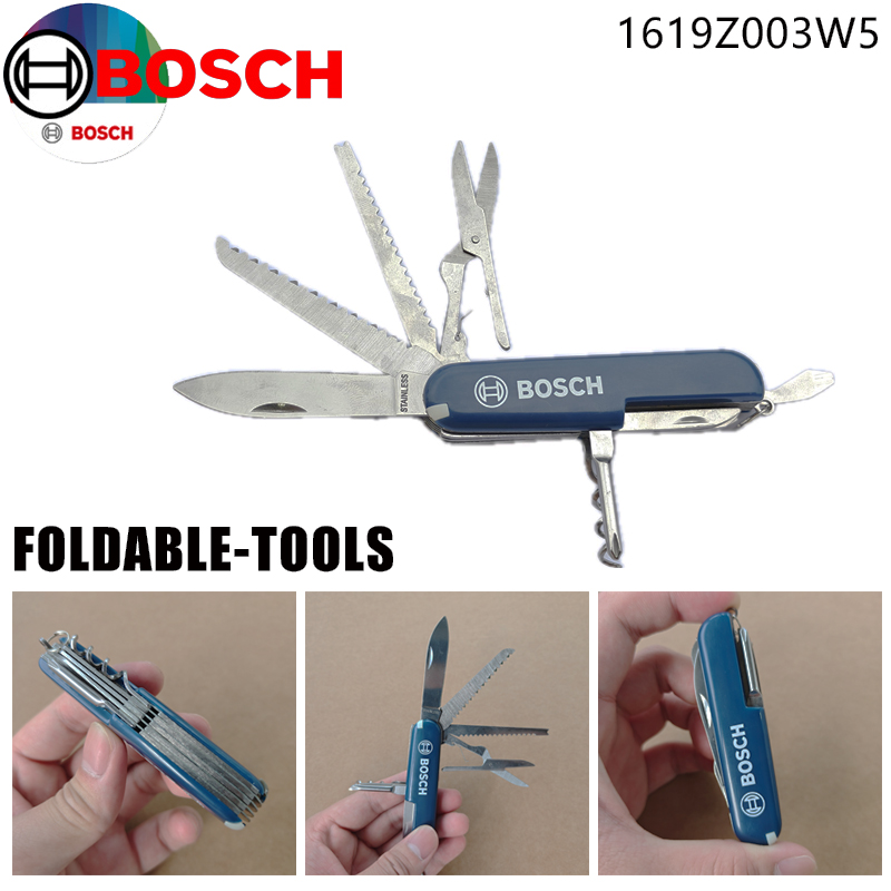 Edc Carry All - Coltello Multiuso Pieghevole Bosch Tascabile Tutto-in-Uno
