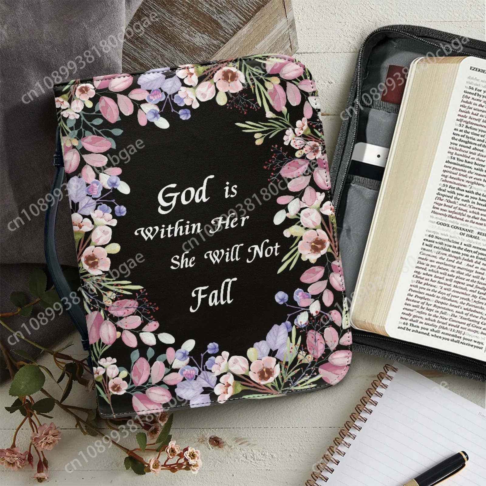 Edc Carry Bag - Borsa da Bibbia in pelle con