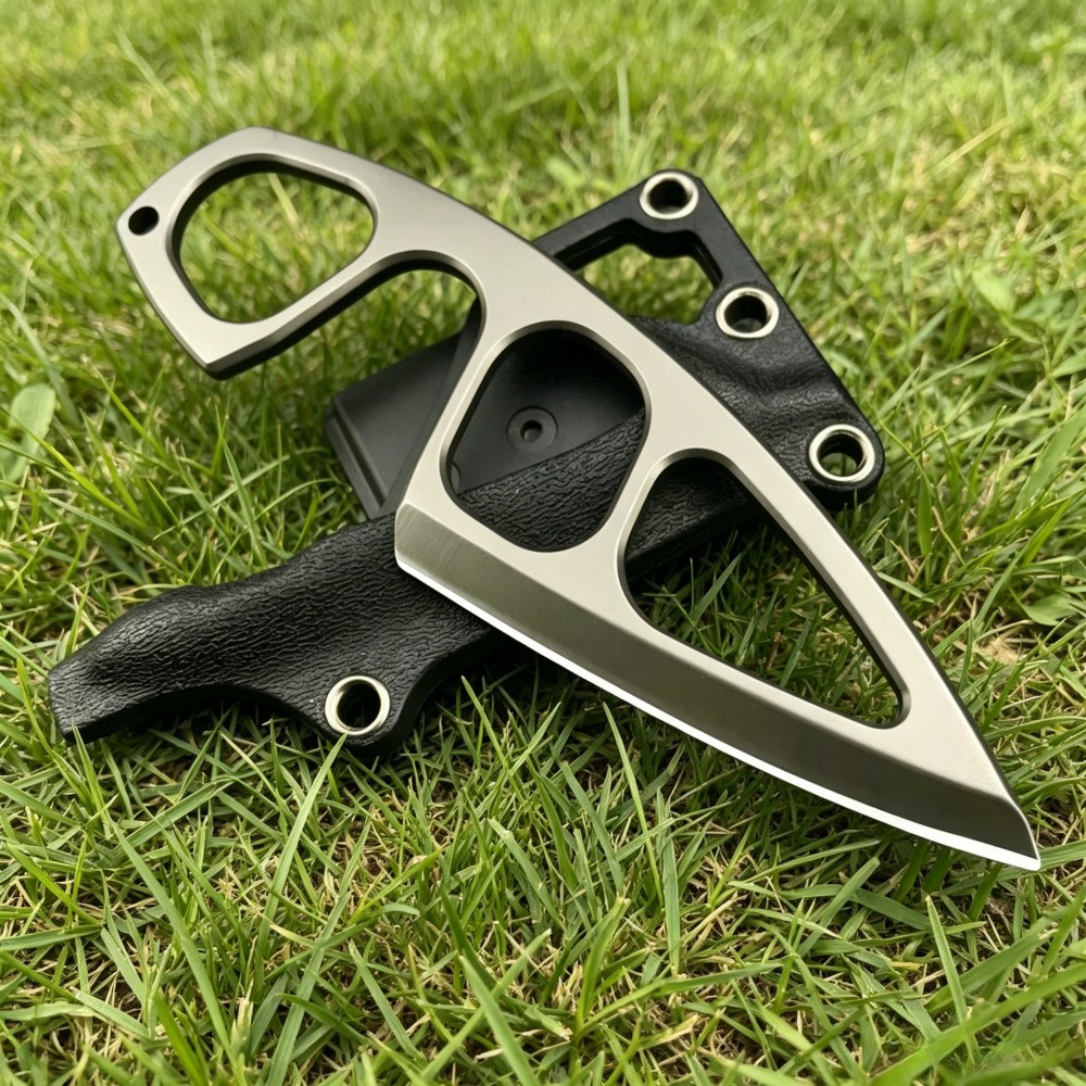 Edc Carry Fixed Blade Knife - Coltello da Collo ad Alta Durezza