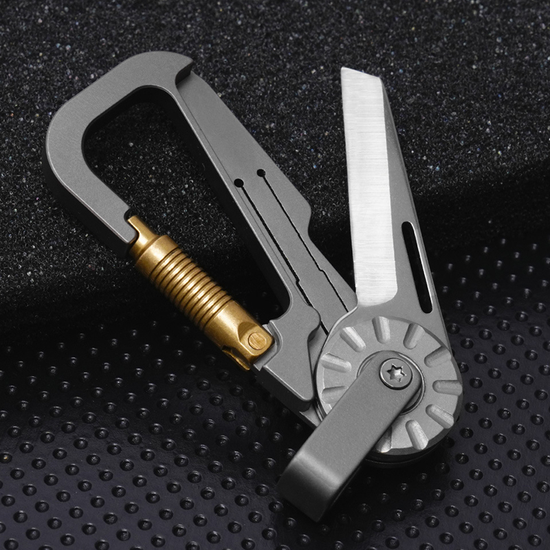 Edc Carry All - Portachiavi EDC in lega di titanio