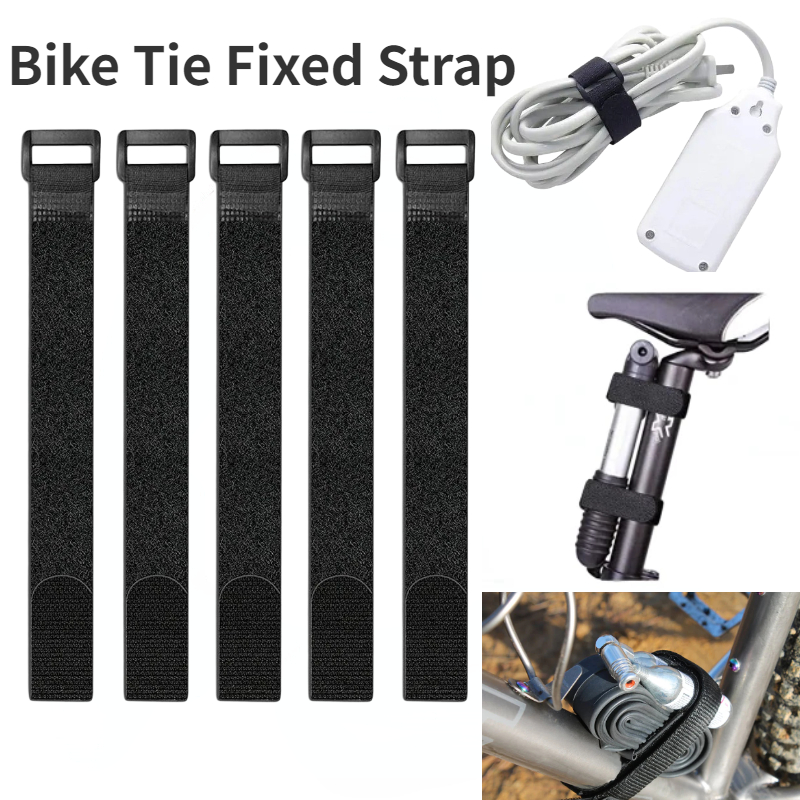 Gear Tie Reusable - 5 pz 2.5*30 cm Fascetta Bici