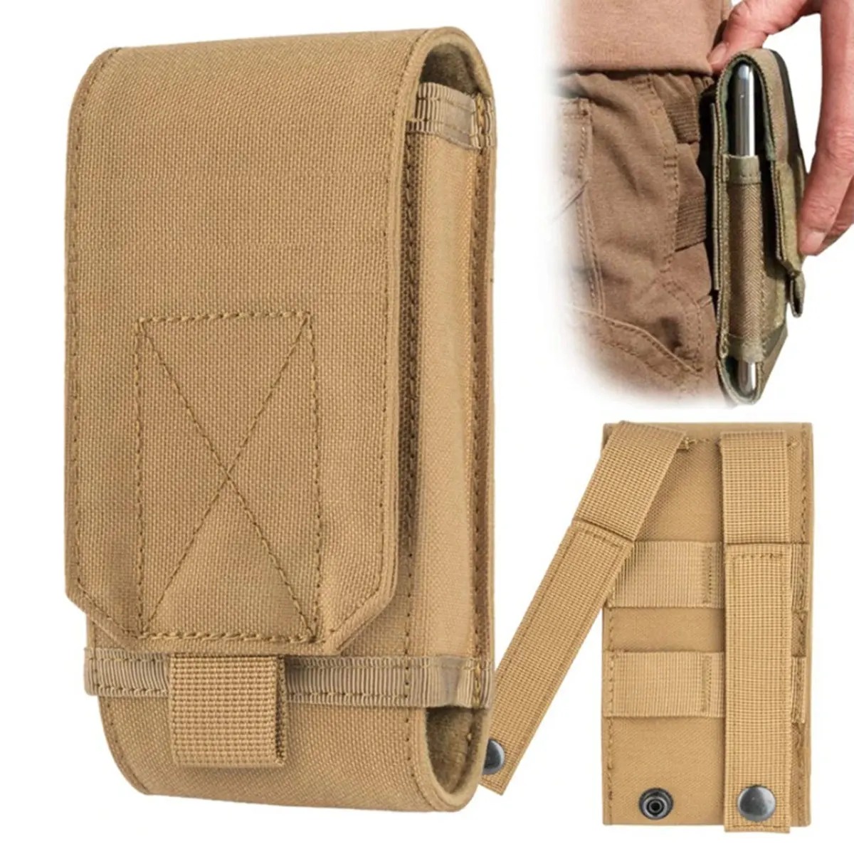 Edc Carry Items - Borsa Tattica Molle Laser per Cellulare,