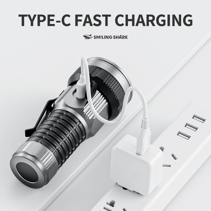 Piccola torcia a LED USB C ric - Edc Day Carry recensione e prezzo