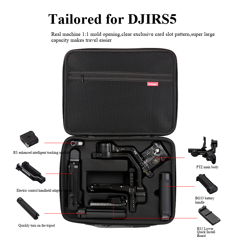 Borsa a tracolla per DJI RS 5, - Edc Carry Bag recensione e prezzo