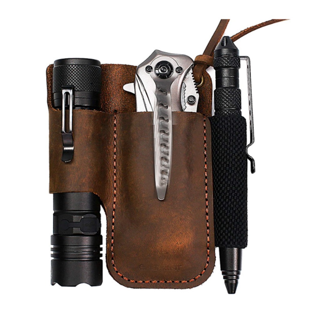 Fodero Multifunzione in Pelle  - Edc Carry Belt Leather recensione e prezzo