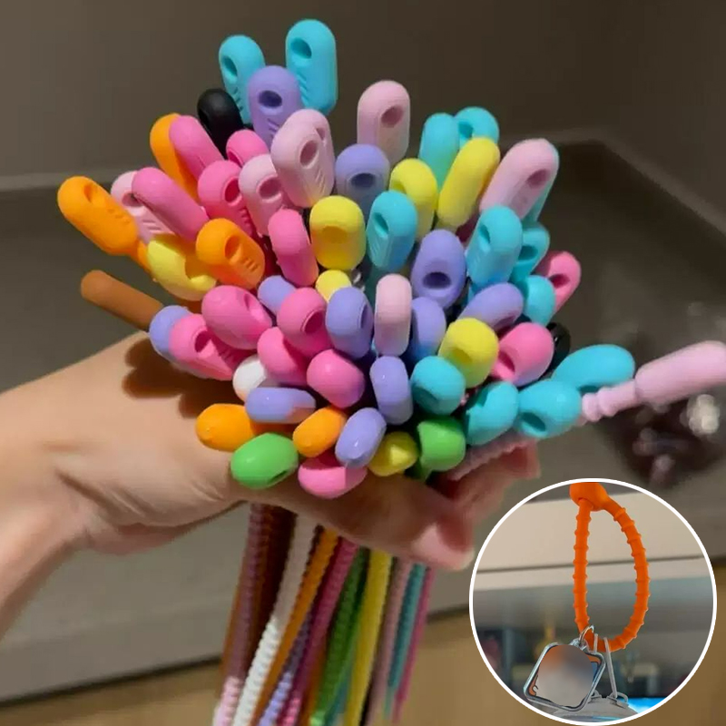 200 Pezzi/Lotto Fascette in Si - Gear Tie Reusable recensione e prezzo