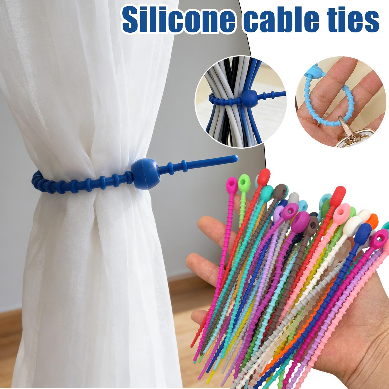 200 Pezzi/Lotto Fascette in Si - Gear Tie Reusable recensione e prezzo