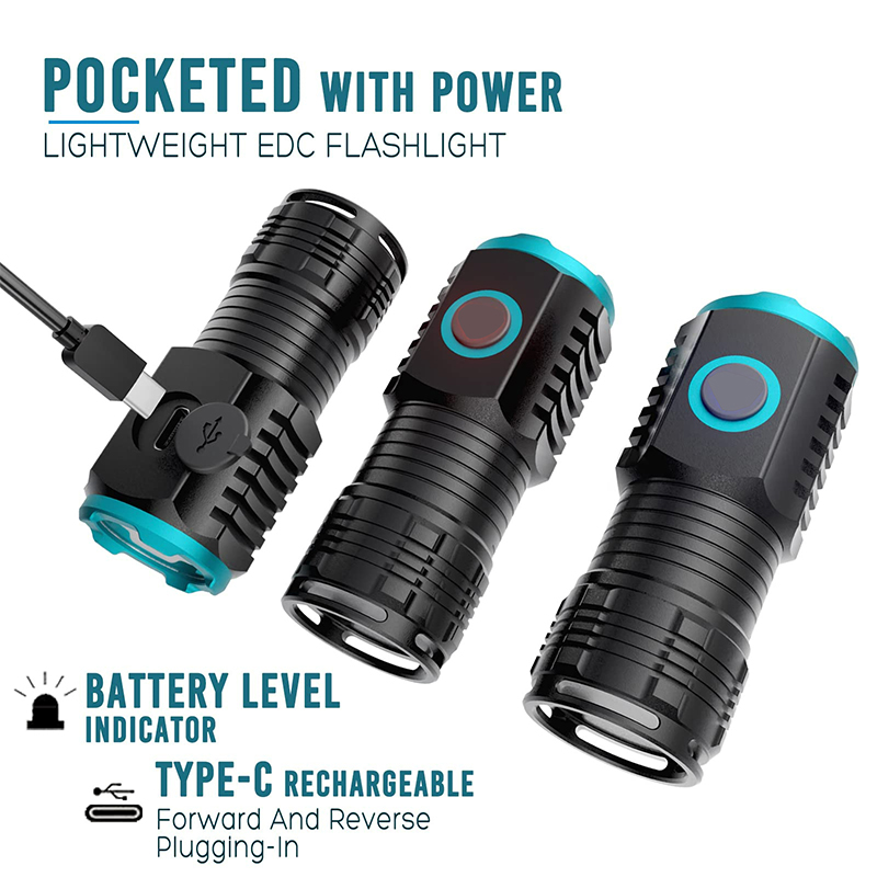 Tipo-C USB ricaricabile tascab - Edc Day Carry recensione e prezzo