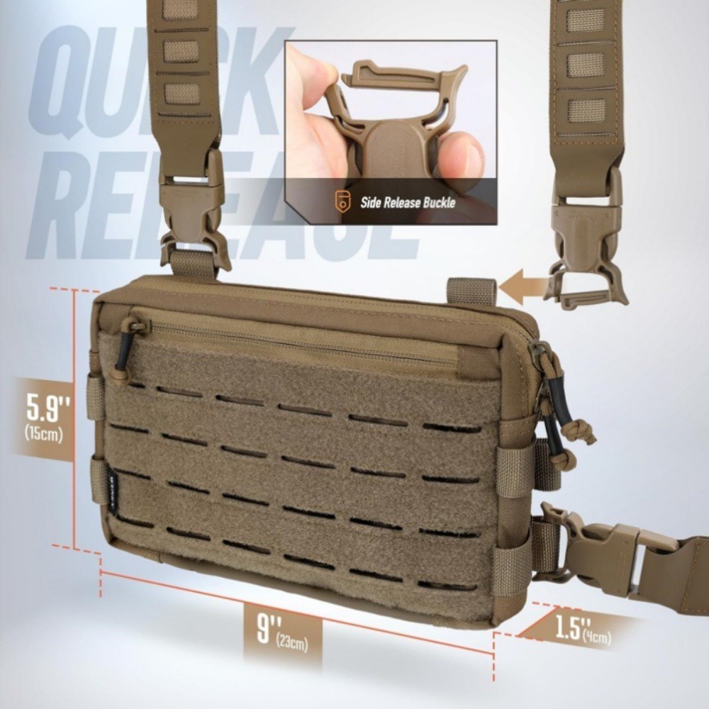 Borsa da Petto in Nylon 1000D  - Edc Carry Items recensione e prezzo