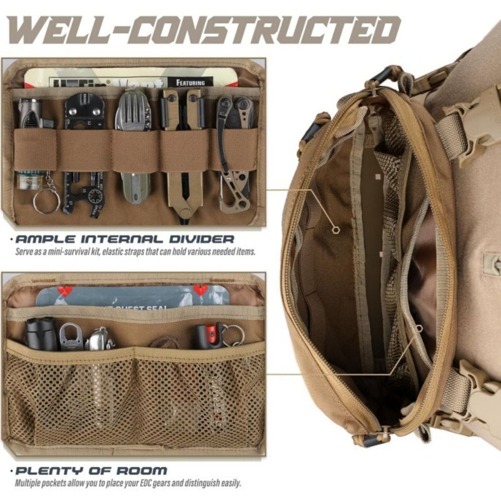 Borsa da Petto in Nylon 1000D  - Edc Carry Items recensione e prezzo