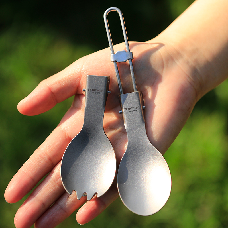 Cucchiaio Pieghevole in Titani - Edc Everyday Carry Knives recensione e prezzo