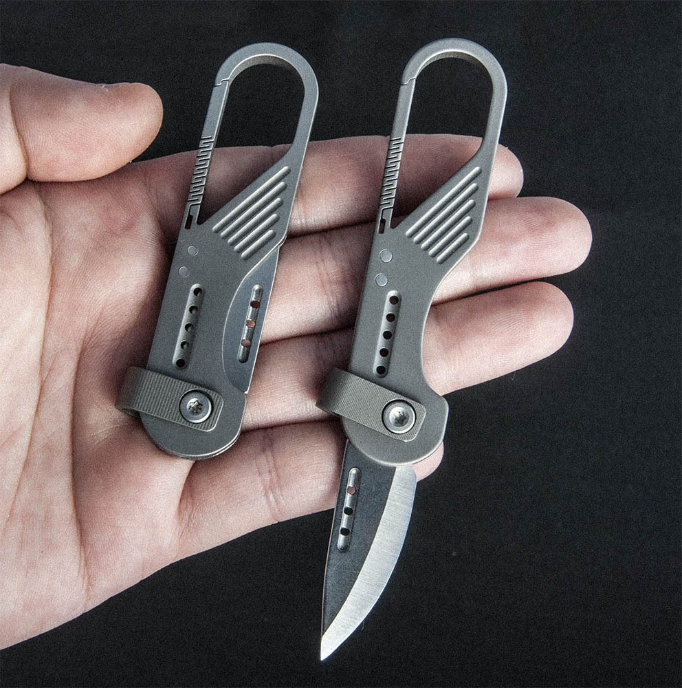 Mini coltello pieghevole porta - Edc Carry Essentials recensione e prezzo