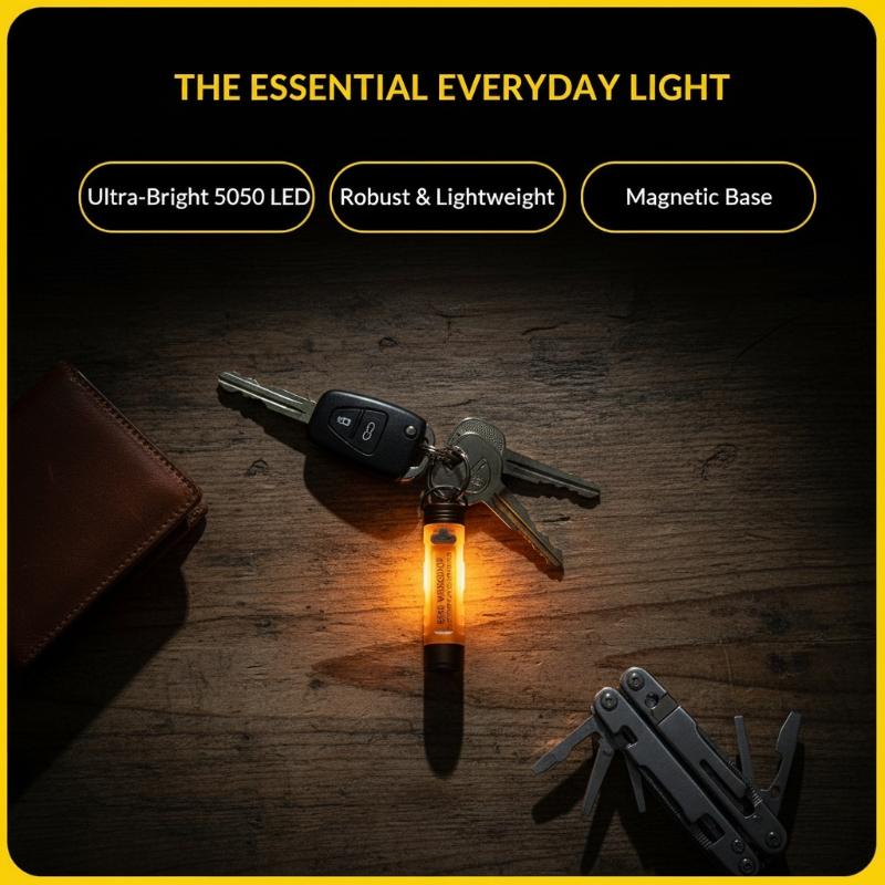Torcia LED Ricaricabile 5050 T - Edc Carry All recensione e prezzo