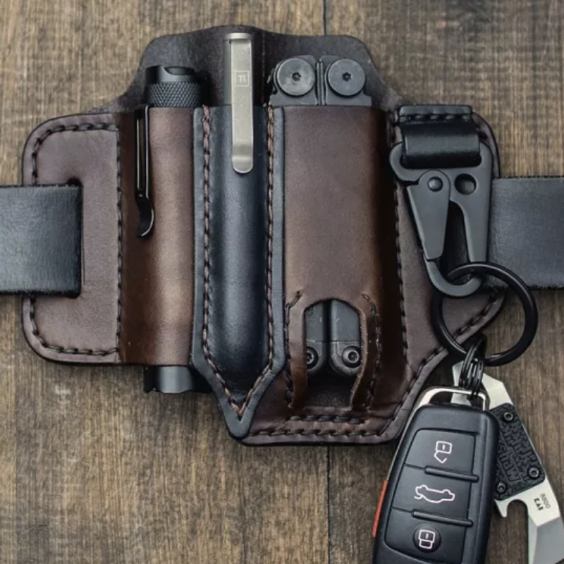 Fodero Tattico EDC in Vera Pel - Edc Carry Belt Leather recensione e prezzo