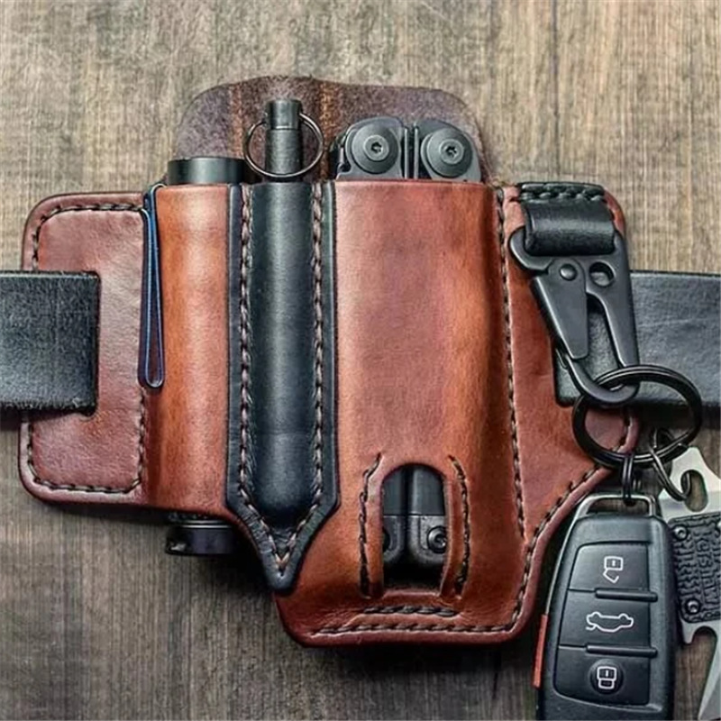 Fodero Tattico EDC in Vera Pel - Edc Carry Belt Leather recensione e prezzo