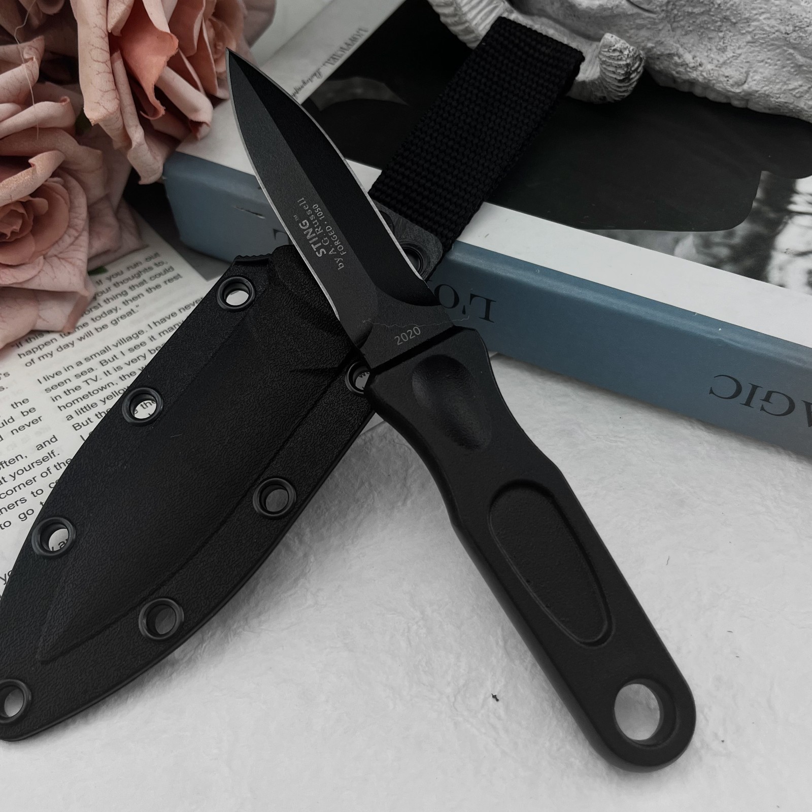 Coltello a lama fissa multifun - Edc Carry Fixed Blade Knife recensione e prezzo