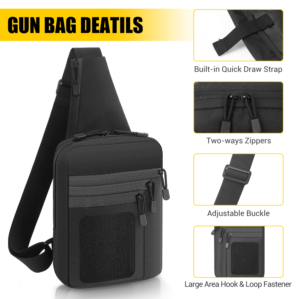 Borsa Tattica per Pistola, Fon - Edc Concealed Carry Holster recensione e prezzo